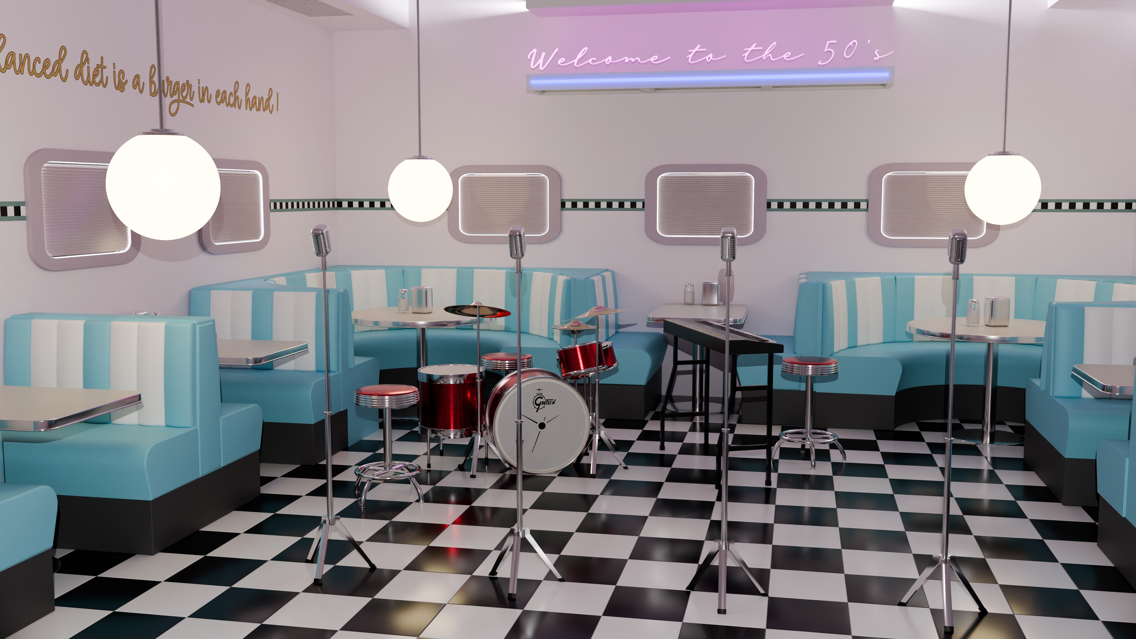 Broken Peach Diner