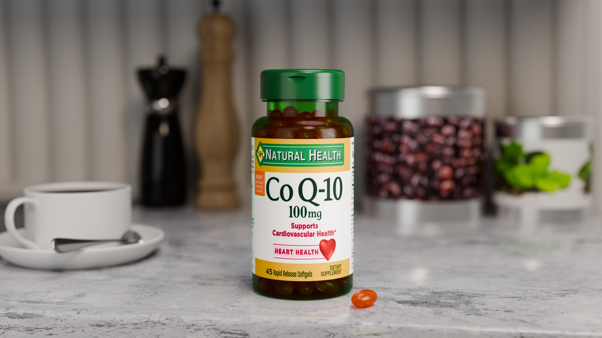 Co Q-10 Bottle